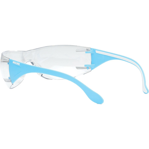 Lunettes de s&eacute;curit&eacute; bleu/blanc Adapt Lite, Lentille Transparent, Antibu&eacute;e/Anti-&eacute;gratignures, ANSI Z87+/R&eacute;pond ou surpasse la norme CSA Z94.3 Planification Entrepots Molloy