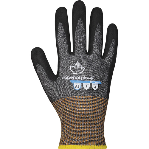 Gants minces r&eacute;sistants &agrave; la coupe PRO S13TAXFN, Taille 11, Calibre 13, Rev&ecirc;tement Mousse de nitrile, Enveloppe en TenActiv, ASTM ANSI niveau A5 Planification Entrepots Molloy