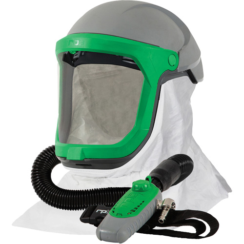 Respirateur Z-Link avec cape &agrave; l'&eacute;paule Tychem 4000 & C40, Respirateur &agrave; masque/Masque de soudage Planification Entrepots Molloy