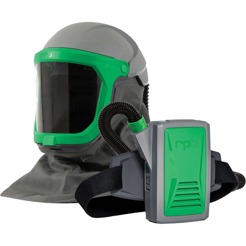 APR motoris&eacute; Z-Link avec cape &agrave; l'&eacute;paule Zytec FR, Respirateur &agrave; masque/Masque de soudage Planification Entrepots Molloy