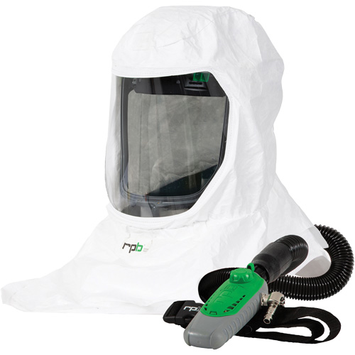 T-Link Respirator with Bump Cap, Breathing Tube & C40, Loose Fitting Hood & Faceshield Planification Entrepots Molloy