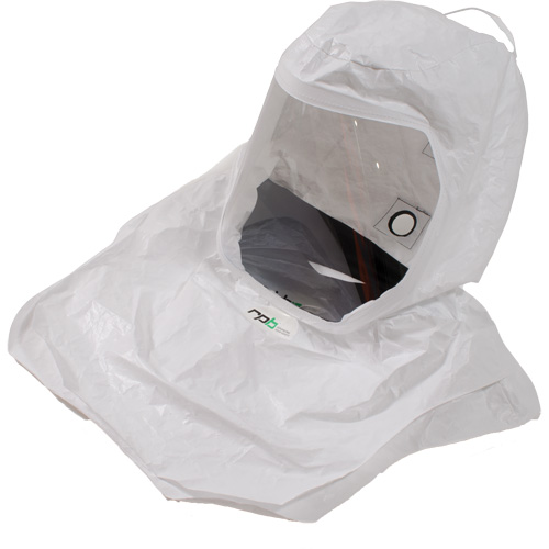 Cagoule compl&egrave;te Tychem 2000 pour T-Link & T200, Universel, Coiffe souple Planification Entrepots Molloy