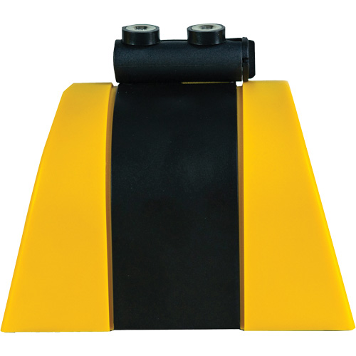 Syst&egrave;me de barri&egrave;re de s&eacute;curit&eacute; HAZLOK, Plastique, Fixation magn&eacute;tique, 30', Ruban Noir et jaune Planification Entrepots Molloy