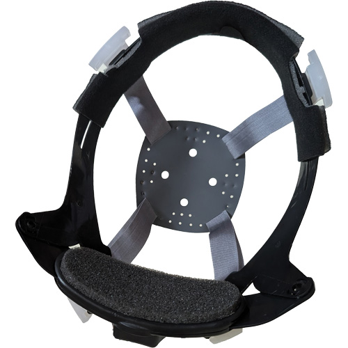 Suspension &agrave; quatre points LIDGUARD pour casquette & casque &agrave; bordure compl&egrave;te, Rochet Planification Entrepots Molloy