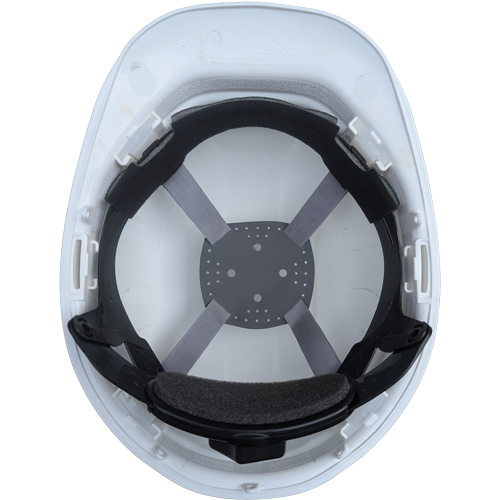Suspension &agrave; quatre points LIDGUARD pour casquette & casque &agrave; bordure compl&egrave;te, Rochet Planification Entrepots Molloy