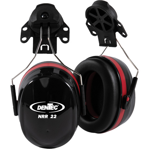 Cache-oreille SEALTEC de s&eacute;rie 500 avec bras doubles en acier inoxydable, Fixation pour casque, 26 dB NRR dB Planification Entrepots Molloy