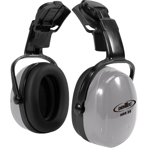 Cache-oreille di&eacute;lectrique en plastique de s&eacute;rie 600 SEALTEC avec bras doubles, Fixation pour casque, 24 dB NRR dB Planification Entrepots Molloy