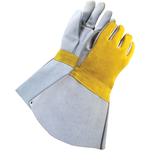 Lined Welder with 5" Cuff, Split Cowhide, Size One Size Planification Entrepots Molloy