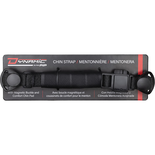Dyna-Clic 4-Point Chin Strap with Magnetic Clip and Chin Pad Planification Entrepots Molloy