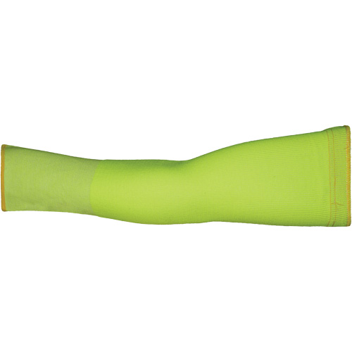 Manchette r&eacute;sistante &agrave; la coupe Max KTX1HV, T-grand, TenActiv, 18", ASTM ANSI niveau A9, Jaune haute visibilit&eacute; Planification Entrepots Molloy