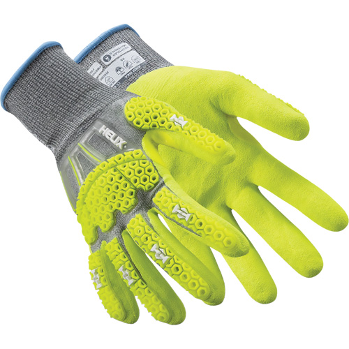 Gants antichocs Helix 3014IMP, 12/3T-Grand, Paume en PEHP, Poignet &eacute;lastique/Poignet en tricot Planification Entrepots Molloy