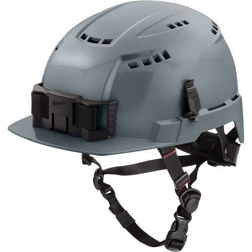 BOLT Front Brim Safety Helmet, Ratchet Suspension, Vented Planification Entrepots Molloy