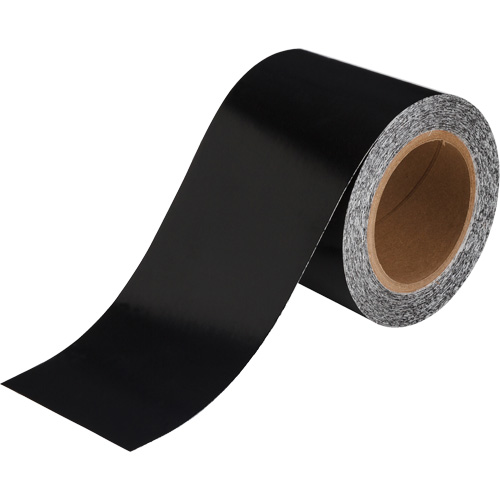 Pipe Marker Tape, 90', Black Planification Entrepots Molloy