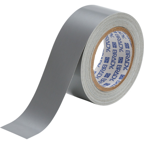 Pipe Marker Tape, 90', Grey Planification Entrepots Molloy