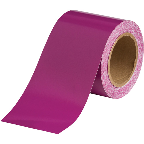 Pipe Marker Tape, 90', Purple Planification Entrepots Molloy