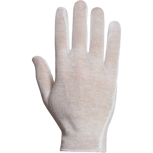 Gants d'inspection Superior ML40, Poly/coton, Poignet &agrave; ourlet, Taille unique Planification Entrepots Molloy