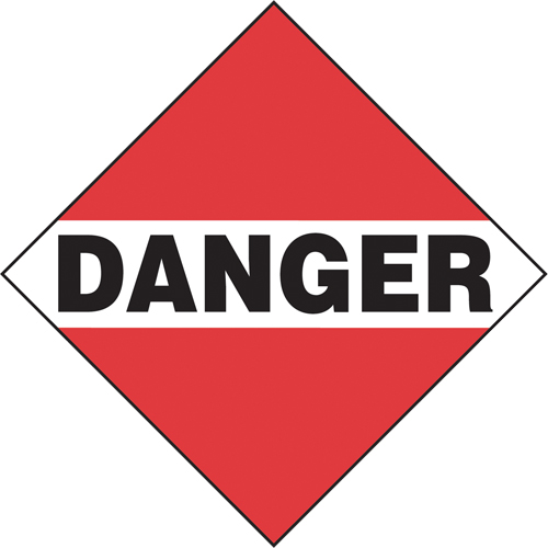 Plaque-&eacute;tiquette TMD danger chargement commun, Carton Planification Entrepots Molloy