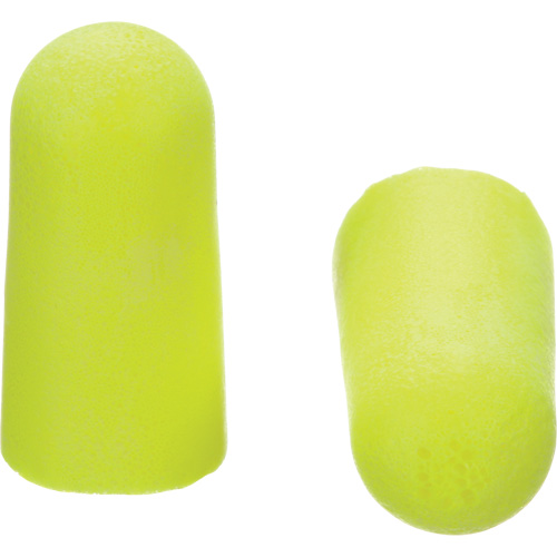 Bouchons d'oreilles n&eacute;on jaune E-A-Rsoft, Vrac - Sac en poly Planification Entrepots Molloy