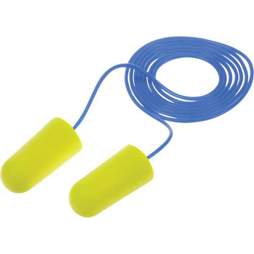 E-A-Rsoft Yellow Neon Earplugs, Bulk - Polybag, Corded Planification Entrepots Molloy