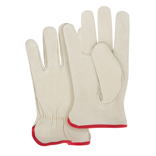 Gants pour conducteurs &agrave; ajustement serr&eacute;, Petit, Paume en Cuir fleur de vache Planification Entrepots Molloy