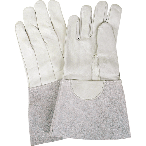 Gants de soudage &agrave; l'arc TIG, Cuir fleur de mouton, Taille Moyen Planification Entrepots Molloy