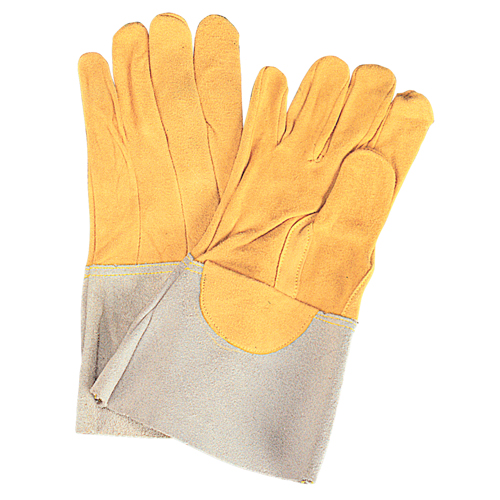 Gants de soudage TIG &agrave; ajustement sup&eacute;rieur, Cuir de daim refendu, Taille 2T-Grand Planification Entrepots Molloy