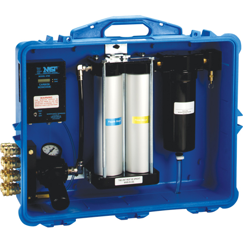 Portable Compressed Air Filter and Regulator Panels, 100 CFM Capacity Planification Entrepots Molloy