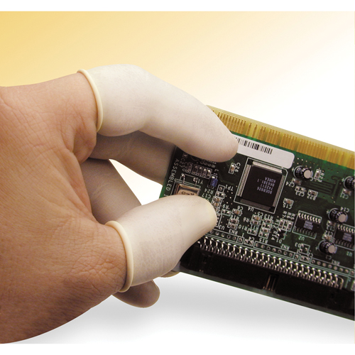 QRP&reg; Latex-Free Finger Cots Planification Entrepots Molloy
