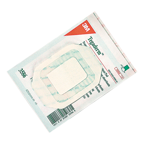 Tegaderm Transparent Dressing With Absorbent Pad, Rectangular/Square, 4", Plastic, Sterile Planification Entrepots Molloy
