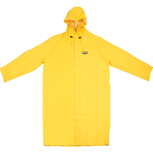 V&ecirc;tement imperm&eacute;able Hurricane ignifuge et r&eacute;sistans &agrave; l'huile, manteau de 48', 3T-Grand, Jaune Planification Entrepots Molloy