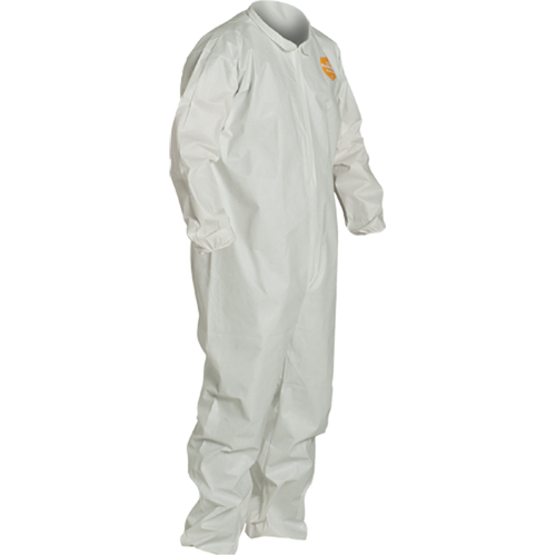ProShield&reg; 60 Coveralls, Small, White, Microporous Planification Entrepots Molloy