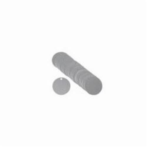 Blank Round Valve Tags, Aluminum, 2" dia Planification Entrepots Molloy