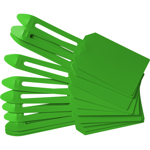 &eacute;tiquettes de cadenassage vierges en plastique, Plastique, 3-1/4" la x 5-4/5" h, Vierge Planification Entrepots Molloy