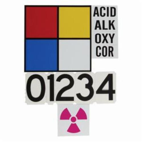 Trousse de syst&egrave;me de plaques-&eacute;tiquettes NFPA Planification Entrepots Molloy