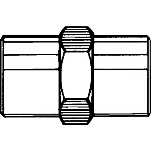 RACCORD FEMELLE HEXAGONAL(F)NPT1/8"(F)1/8"LAITON, Laiton Planification Entrepots Molloy