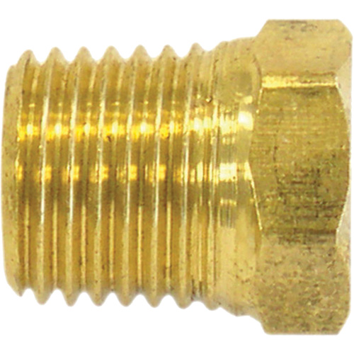 Pipe Plug (Hex Head), 3/8" Dia., Brass Planification Entrepots Molloy