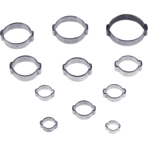Colliers de serrage &agrave; oreilles, Dia. max 3/4" Planification Entrepots Molloy