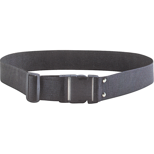 Ceintures de travail de 2" en tissu, Nylon, Noir Planification Entrepots Molloy