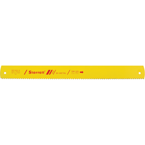 Bluestripe&reg; Power Hacksaw Blade, Bi-Metal, 17" L, 6 TPI Planification Entrepots Molloy