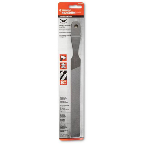Sharpening File, Flat, 8", Single/Double Planification Entrepots Molloy
