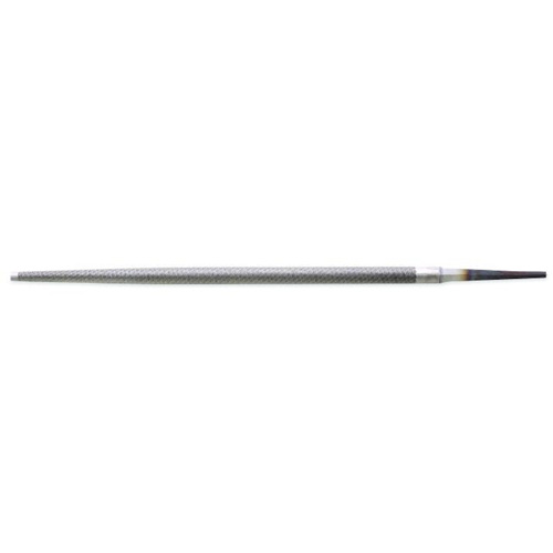 Single Cut File, 7-47/50" L, Round, Bastard Cut Planification Entrepots Molloy