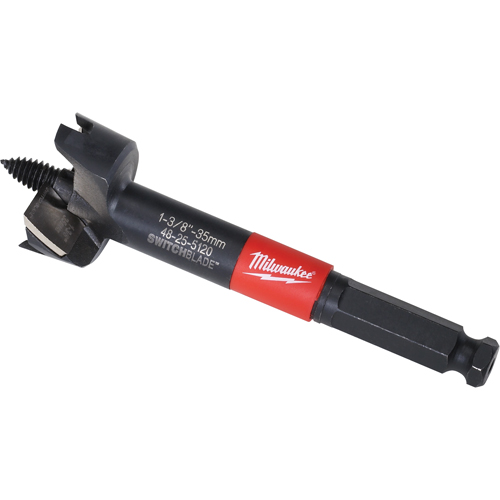 Switchblade Self-Feed Bits, 1-3/8", 7/16" Hex Shank Planification Entrepots Molloy