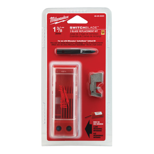Switchblade Self-Feed Bits - Replacement Blades Planification Entrepots Molloy