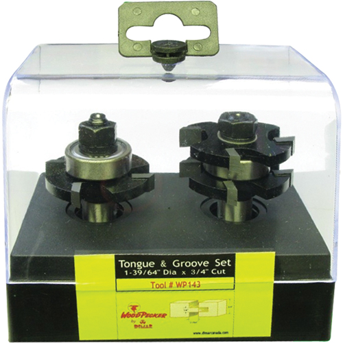 4-Flute, Tongue &amp Groove Sets Planification Entrepots Molloy