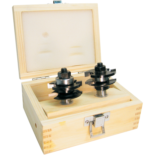 2-Flute, Rail &amp  Stile Sets Planification Entrepots Molloy