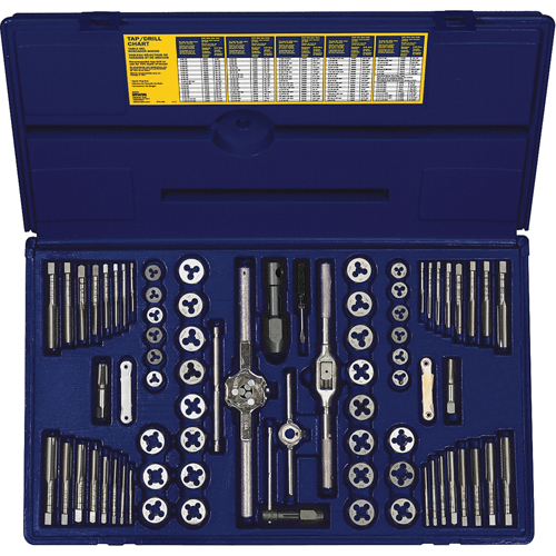 Tap & Hex Die Set, 76 Pieces Planification Entrepots Molloy