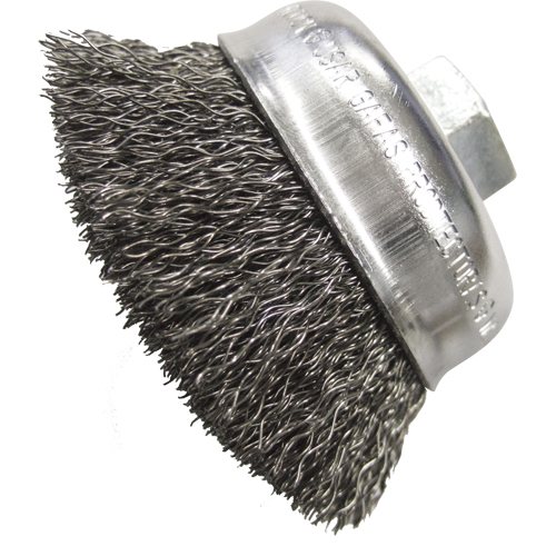2-3/4" Crimped Wire Wheel Cup Brushes Planification Entrepots Molloy