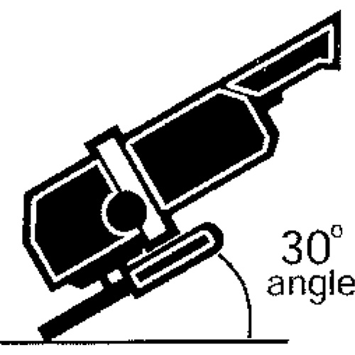 Meule rapide A24N, 6" x 1/4", Arbre 7/8", Oxyde d'aluminium, Type 27 Planification Entrepots Molloy