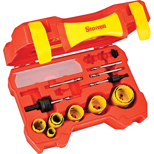 Locksmith's Hole Saw Kits, 14 Pieces Planification Entrepots Molloy