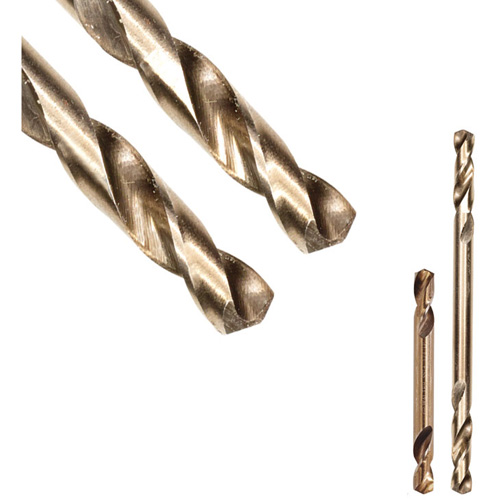 SST+ Double-Ended Stub Drill Bit, 1/16", High Speed Steel, 23/64" Flute, 135° Point Planification Entrepots Molloy